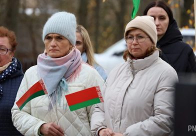 Обновленный памятный знак землякам, погибшим в годы ВОВ, открыли в деревне Щеглица Могилевского района