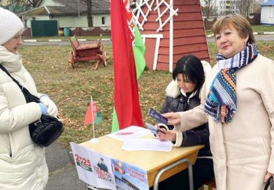 В Могилевском районе проходит четвертый день сбора подписей в поддержку кандидатов в Президенты