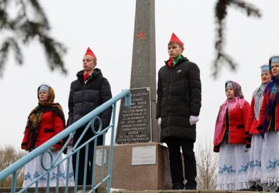 Международный день памяти жертв преступления геноцида. Митинг прошел в агрогородке Полыковичи