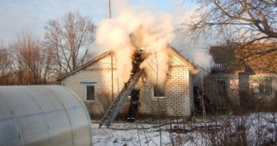 Пожар в деревне Николаевка-1 Могилевского района. Погиб мужчина