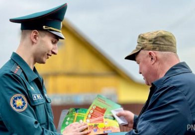 Акцию «За безопасность вместе» проводят спасатели в Могилевском районе